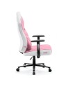 Fotel gamingowy DIABLO X-GAMER różowo-biały