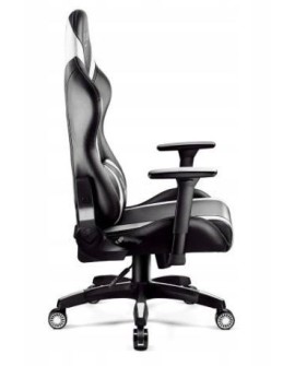 Fotel gamingowy DIABLO X-HORN 2.0 normal fotel czarno-biały