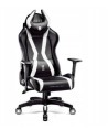 Fotel gamingowy DIABLO X-HORN 2.0 normal fotel czarno-biały