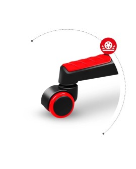 Fotel gamingowy Huzaro Force 4.4 Red Mesh