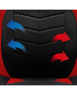 Fotel gamingowy Huzaro FORCE 2.5 Red Mesh