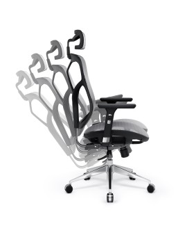 Fotel gamingowy DIABLO V-BASIC FOTEL czarno-szary