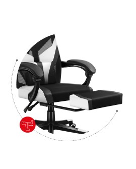Fotel gamingowy Huzaro Combat 5.0 White