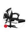 Fotel gamingowy Huzaro Combat 5.0 White