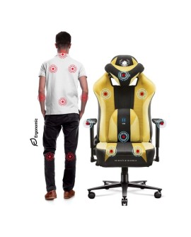 Fotel gamingowy DIABLO X-PLAYER 2.0 Dark Sunflower king fotel