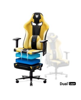 Fotel gamingowy DIABLO X-PLAYER 2.0 Dark Sunflower king fotel