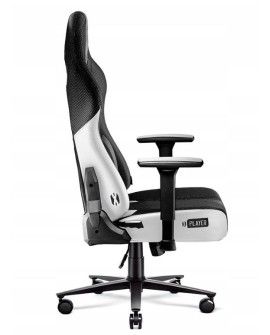 Fotel gamingowy DIABLO X-PLAYER 2.0 normal fotel biało-czarny