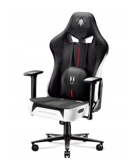 Fotel gamingowy DIABLO X-PLAYER 2.0 normal fotel biało-czarny
