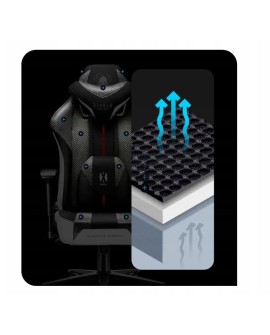 Fotel gamingowy DIABLO X-PLAYER 2.0 normal fotel biało-czarny