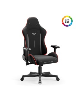 Fotel gamingowy DIABLO X-ST4RTER fotel czarny LED