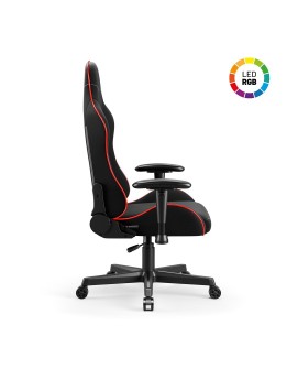 Fotel gamingowy DIABLO X-ST4RTER fotel czarny LED