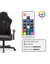 Fotel gamingowy DIABLO X-ST4RTER fotel czarny LED