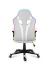 Fotel gamingowy Huzaro Force 2.5 RGB WHITE MESH