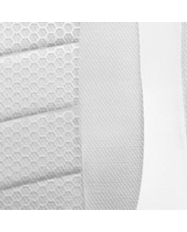 Fotel gamingowy Huzaro Force 2.5 RGB WHITE MESH