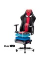 Fotel gamingowy DIABLO X-PLAYER 2.0 normal fotel antracytowo-karmazynowy