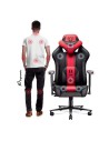 Fotel gamingowy DIABLO X-PLAYER 2.0 normal fotel antracytowo-karmazynowy