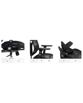 Fotel gamingowy DIABLO V-BASIC fotel czarno-czarny
