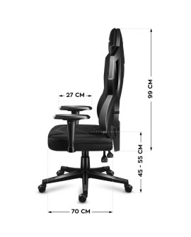 Fotel gamingowy Huzaro Combat 6.2 Black RGB
