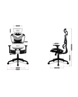 Fotel gamingowy Huzaro Combat 8.0 White