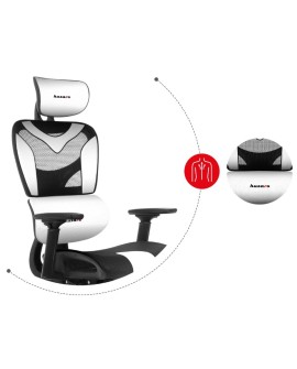 Fotel gamingowy Huzaro Combat 8.0 White