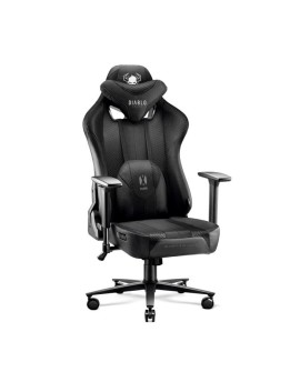 Fotel gamingowy DIABLO X-PLAYER 2.0 normal fotel czarno-czarny