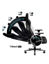 Fotel gamingowy DIABLO X-PLAYER 2.0 normal fotel czarno-czarny