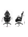Fotel gamingowy Huzaro Force 4.7 Grey Mesh