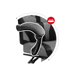 Fotel gamingowy Huzaro Combat 5.0 Grey