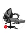 Fotel gamingowy Huzaro Combat 5.0 Grey