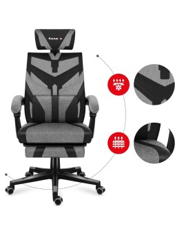 Fotel gamingowy Huzaro Combat 5.0 Grey