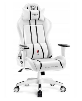 Fotel gamingowy DIABLO X-ONE 2.0 normal fotel biało-czarny