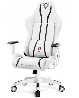 Fotel gamingowy DIABLO X-ONE 2.0 normal fotel biało-czarny