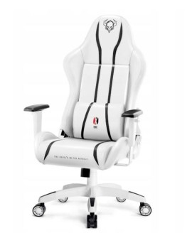Fotel gamingowy DIABLO X-ONE 2.0 normal fotel biało-czarny