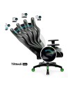 Fotel gamingowy DIABLO X-ONE 2.0 normal fotel czarno-zielony