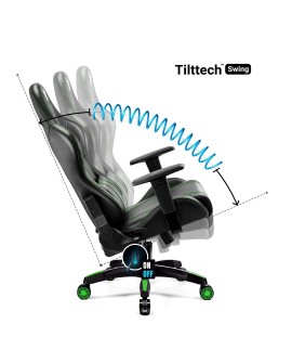 Fotel gamingowy DIABLO X-ONE 2.0 normal fotel czarno-zielony