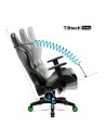 Fotel gamingowy DIABLO X-ONE 2.0 normal fotel czarno-zielony