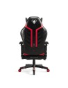 Fotel gamingowy DIABLO X-RAY normal fotel czarno-czerwony