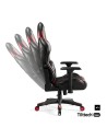Fotel gamingowy DIABLO X-RAY normal fotel czarno-czerwony