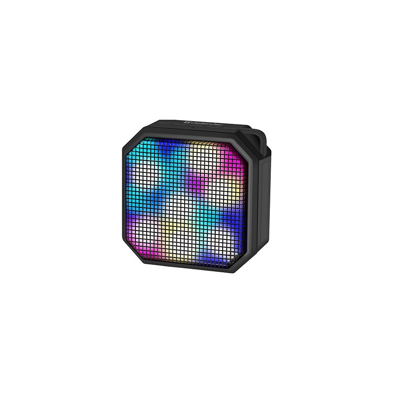 Defender głośnik G16, Li-Ion, 1.0, 5W, czarny, regulacja głośności, podświetlenie LED, BT 5.0, TWS, 50Hz~20kHz, EOL