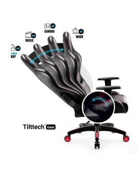 Fotel gamingowy DIABLO X-ONE 2.0 normal fotel czarno-czerwony