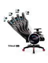 Fotel gamingowy DIABLO X-ONE 2.0 normal fotel czarno-czerwony