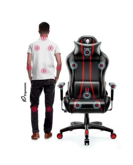 Fotel gamingowy DIABLO X-ONE 2.0 normal fotel czarno-czerwony