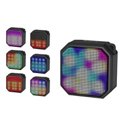 Defender głośnik G16, Li-Ion, 1.0, 5W, czarny, regulacja głośności, podświetlenie LED, BT 5.0, TWS, 50Hz~20kHz, EOL