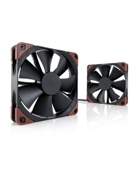 Noctua NF-F12 industrialPPC-2000 PWM Obudowa komputera Wentylator 12 cm Czarny, Brązowy