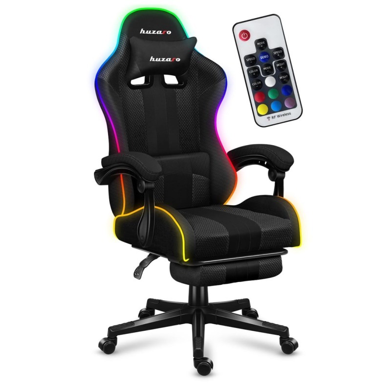 Fotel gamingowy Huzaro Force 4.7 RGB Mesh (WYPRZEDAŻ)
