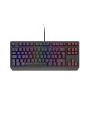 KLAWIATURA DLA GRACZY GENESIS THOR 230 TKL DE RGB MECHANICZNA OUTEMU RED CZARNA HOT SWAP