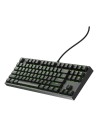 KLAWIATURA DLA GRACZY GENESIS THOR 404 TKL US PODŚWIETLENIE RGB MECHANICZNA CZARNA KAILH BOX BROWN