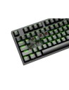 KLAWIATURA DLA GRACZY GENESIS THOR 404 TKL US PODŚWIETLENIE RGB MECHANICZNA CZARNA KAILH BOX BROWN