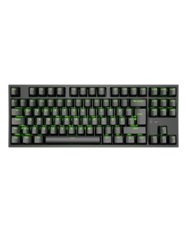 GENESIS Thor 404 TKL klawiatura Gaming USB QWERTZ Niemiecki Czarny
