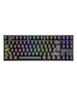 GENESIS Thor 404 TKL klawiatura Gaming USB QWERTZ Niemiecki Czarny